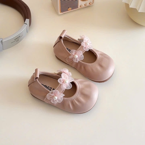 KB - Giày búp bê quai dán hoa nhí(16-25)
