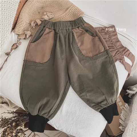 TL - Quần thô phối túi (80-130)