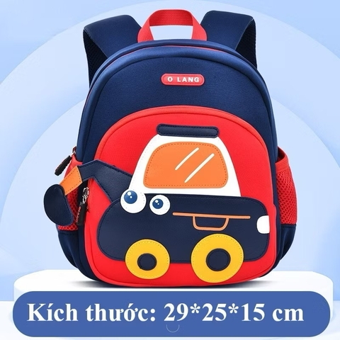 MC - Ba lô Olang in hình ô tô (29x25x15cm)