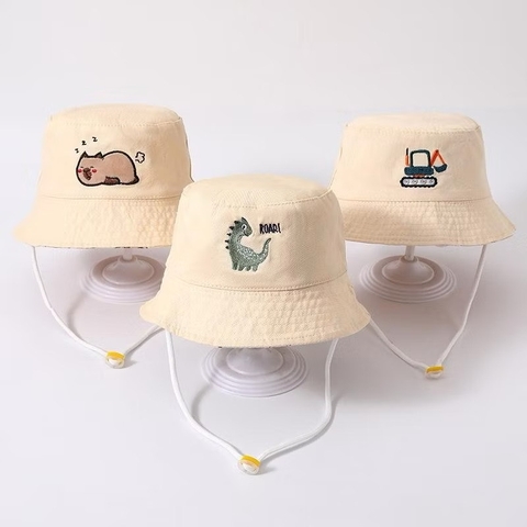 MC - Mũ vành be in hình (2-4Y)