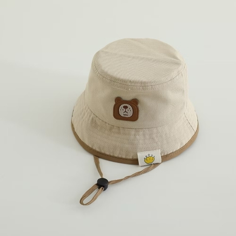 MC - Mũ Bucket mặt Gấu nâu (2-6Y)