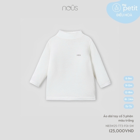 NOUS - Áo dài tay cổ 3 phân(6M-2Y)