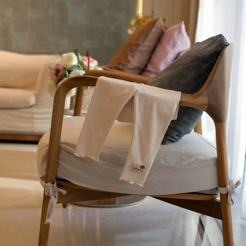 BK - Quần legging cotton in hình (1-5Y)