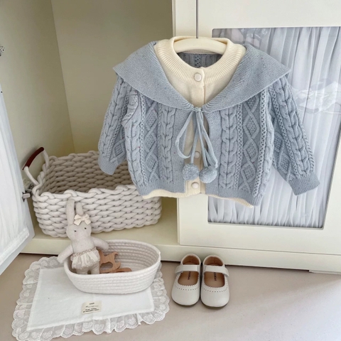 BK - Áo len 2 quả bông (90-130)