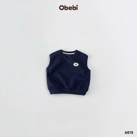 OBEBI - Áo gile nỉ in hình (73-120)