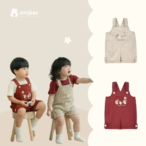 EMBES - Yếm cộc hoạ tiết trung thu (9M-4Y)
