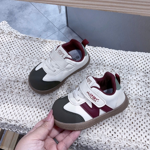 KB - Giày tập đi quai dán OYI phối màu(17-26)