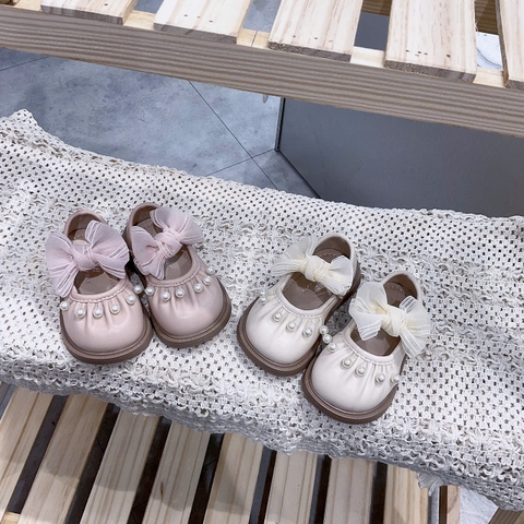 KB - Giày búp bê nơ ngọc (17-26)