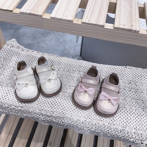 KB - Giày len chun nơ (15-25)