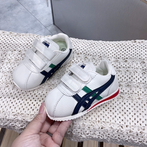 KB - Giày thể thao quai dán phối viền màu(22-26)