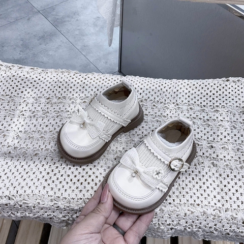 KB - Giày len chun nơ (15-25)