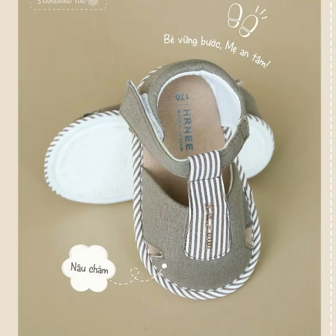 HRNEE - Sandal đế mềm chống trượt(13-15)