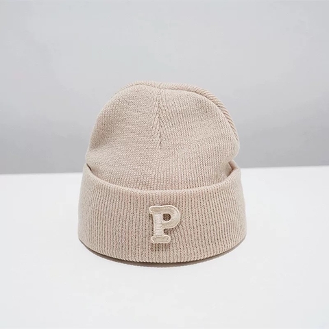 BK - Mũ len chữ P (3-18M)