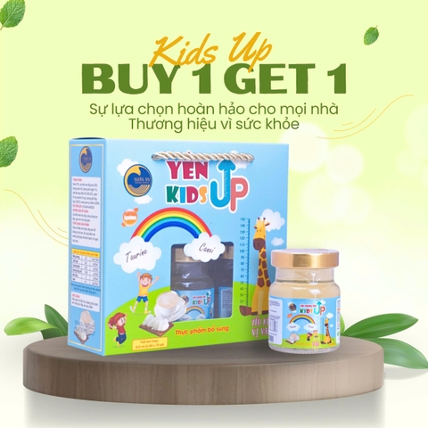 XUÂN AN - 1Y+YẾN SÀO CANXI TRẺ EM KIDS UP