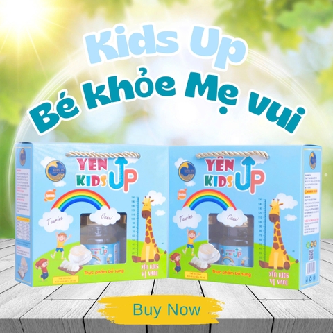 XUÂN AN - 1Y+YẾN SÀO CANXI TRẺ EM KIDS UP