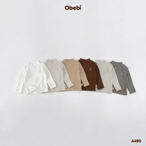 OBEBI - Áo thun giữ nhiệt cổ cao(66-120)