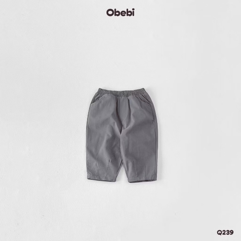 OBEBI - Quần kaki chiết gấu (73-120)
