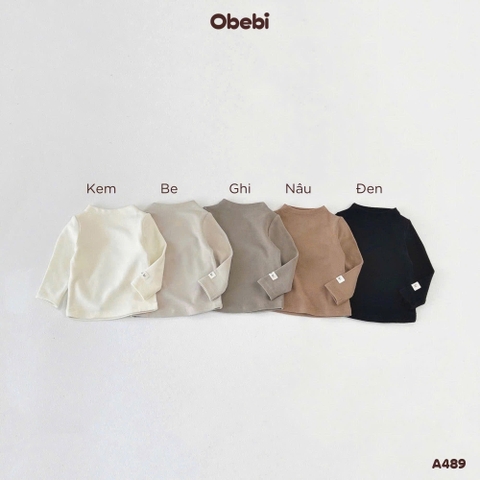 OBEBI - Áo thun giữ nhiệt cổ liền(66-120)