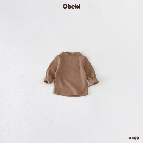 OBEBI - Áo thun giữ nhiệt cổ liền(66-120)