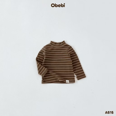 OBEBI - Áo thun giữ nhiệt kẻ (66-120)