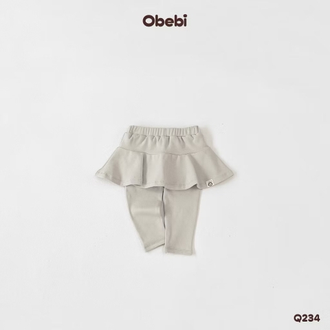 OBEBI - Quần legging giả váy ( 73-120)