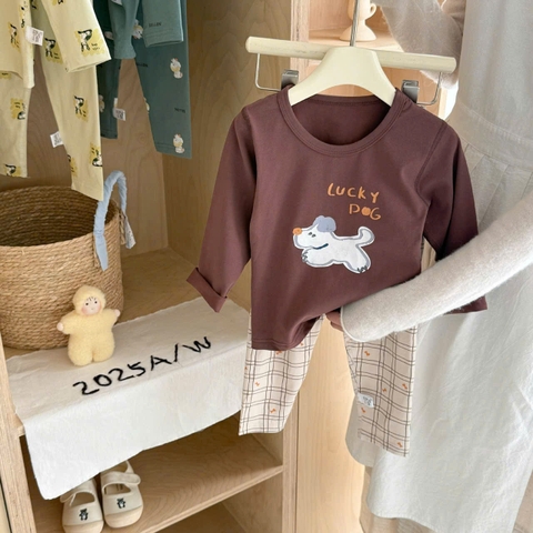BK - Bộ cotton Lucky Dog (80-160)