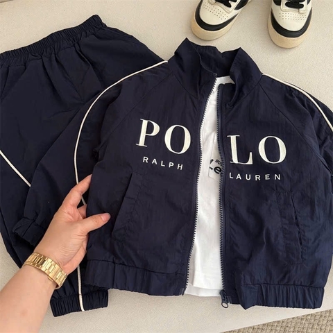 BK - Bộ gió RALPH LAUREN xanh than (90-150)