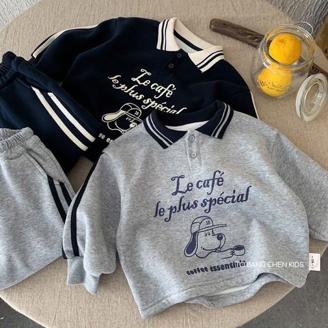 BK - Bộ nỉ lót lông Le Cafe (90-140)