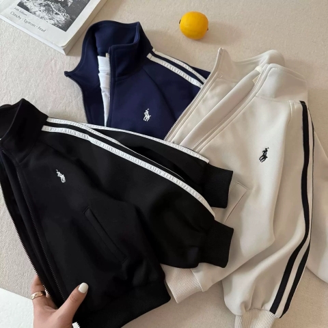 BK - Áo khoác ngựa tay phối kẻ(90-140)