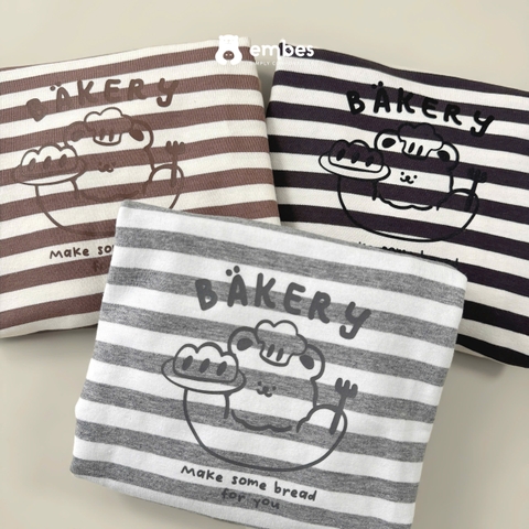 EMBES - Bộ nỉ kẻ in hình(9M-4Y)