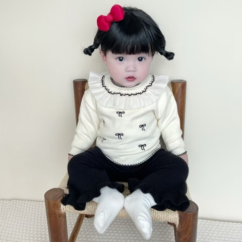 MK - Set len nơ cổ bèo (66-90)