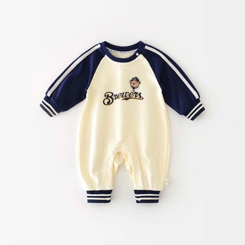 JS - Body nỉ da cá hoạ tiết Gấu Brewers(66-80)