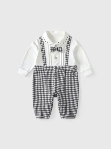 JS - Body công tử giả yếm caro xám cổ sen(66-80)