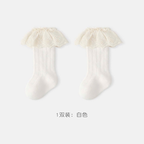 JS - Tất bắp ren bèo (S)