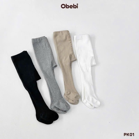 OBEBI - Quần tất len đính mác(S-XL)