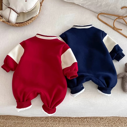 Bk - Body nỉ cổ POLO lót nhung in cún(66-90)