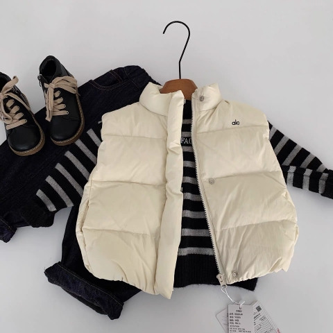 TL - Áo gile phao kem lông vũ siêu nhẹ ALC(90-140)