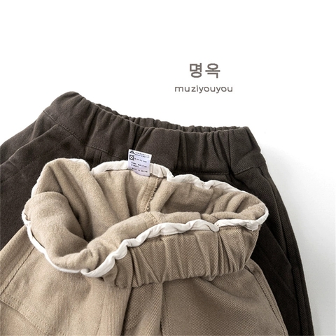 TL - Quần KAKI lót nhung(80-130)