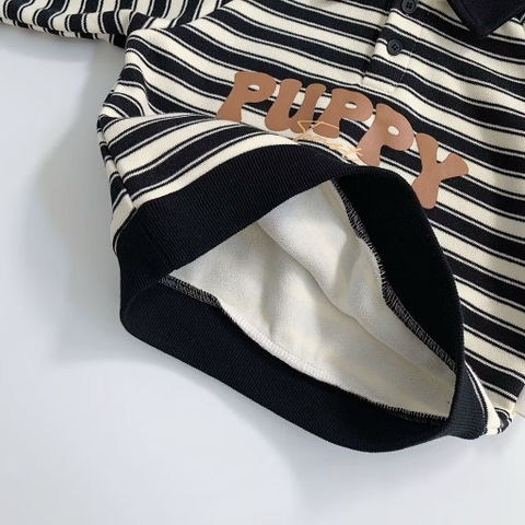 TL - Áo nỉ POLO PUPPY lót lông(90-140)