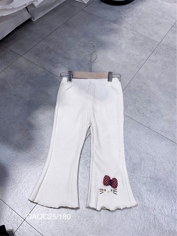 KB - Quần legging loe nơ đỏ(90-130)