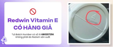 REDWIN - KEM DƯỠNG VITAMIN E MẪU MỚI