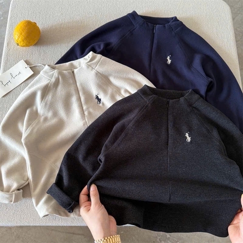 LB - Áo nỉ lông cổ khoá (90-150)