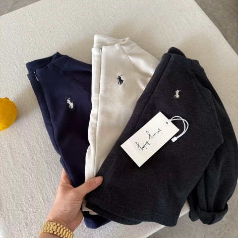 LB - Áo nỉ lông cổ khoá (90-150)