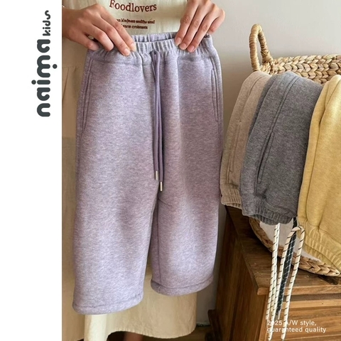 LB - Quần nỉ xuông lót lông(90-160)