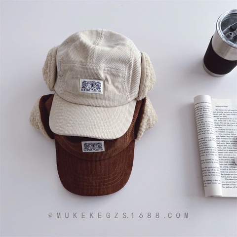 TL - Mũ lưỡi trai nhung(4-9Y)