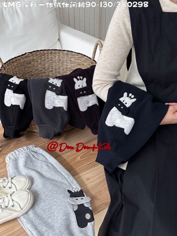 LB - Quần nỉ lót nỉ in hình ngựa(90-130)