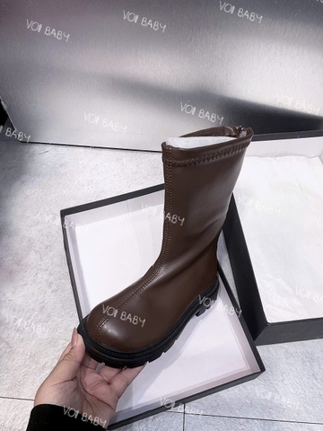 KB - Bốt trơn nâu (32-37)