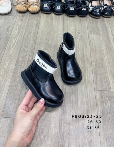 KB - Bốt da đen THE QBK (23-30/32-35)