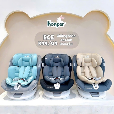 HONPER - GHẾ NGỒI Ô TÔ ISOFIX COMFY HP869