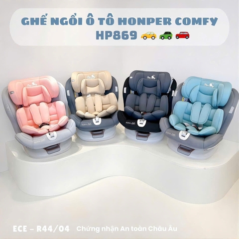 HONPER - GHẾ NGỒI Ô TÔ ISOFIX COMFY HP869